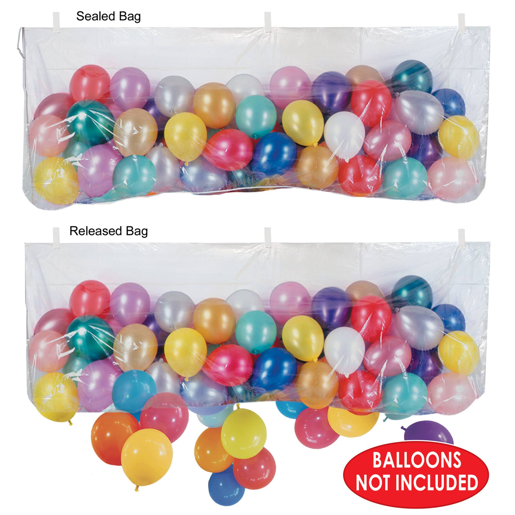 Beistle 3ft. x 6.7ft. Clear Plastic Balloon Bag